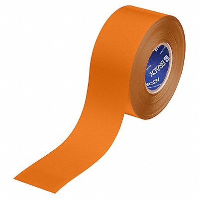 BRADY 177034 Floor Marking Tape Orng 3 W 100ft