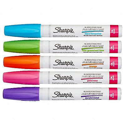 SHARPIE 1770459 Oil Based Paint Marker PK5