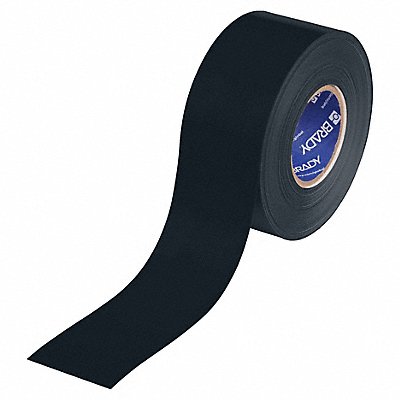 BRADY 177049 Floor Marking Tape Black 3 W 100ft