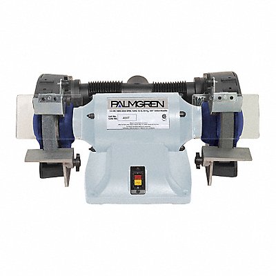 PALMGREN 9682081 Grinder w/Dust Collctn 3/4HP 120/240V