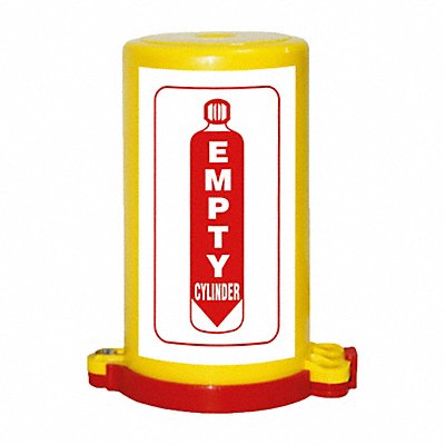 ACCREDO SAFETY 7312 Cylinder Lockout Empty Status Poly 4 x4