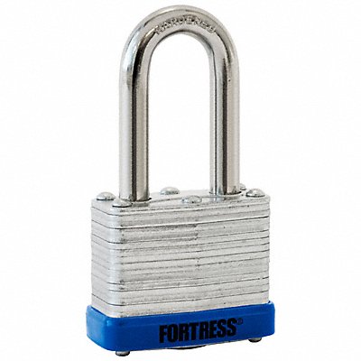 GRAINGER 1803LHBLU Lockout Padlock KD Blue 1-1/4 H