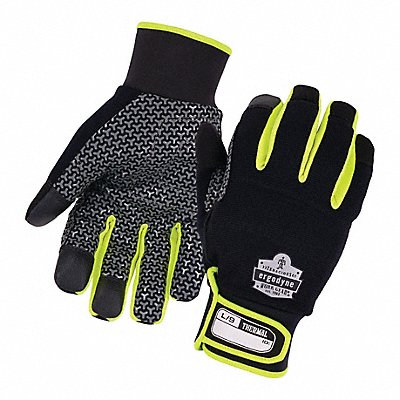 PROFLEX BY ERGODYNE 18153 850 Cold Storage Glove Medium Lime/Black