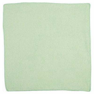 RUBBERMAID COMMERCIAL PRODUCTS 1820582 Microfiber Cloth 16 x 16 Green PK24