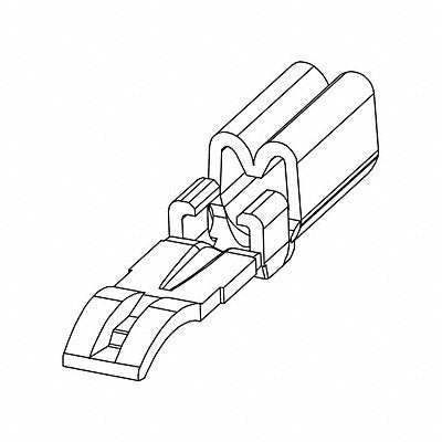 ANDERSON POWER PRODUCTS 1830G2LPBK Connector Contact Silver Contact Plating