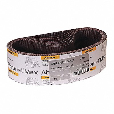 MIRKA AB2514100T Net Abrasive Belt 2.5x14 P100 PK5