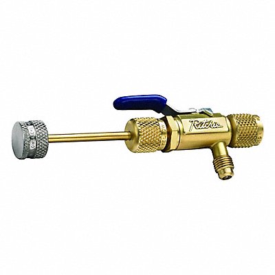 YELLOW JACKET 18991 Vacuum/Charge Valve w/ Side Port