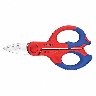 KNIPEX 9505155SBA Electrician Shears 6-1/4 Stainless Stl