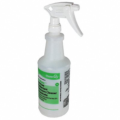 DIVERSEY 130258 Trigger Spray Bottle 12 1/2 H White PK12