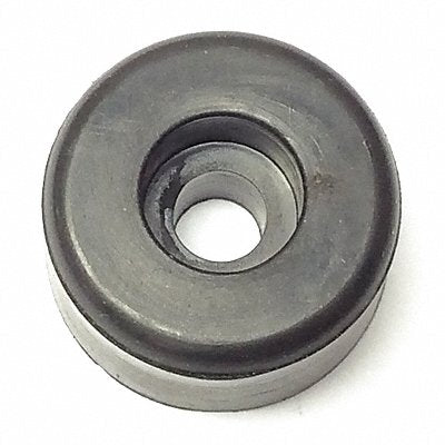 GRAINGER 741R034S Bumper 23/32 in Black Rubber PK10