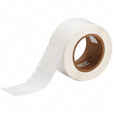 BRADY THT1274613 Label White/Translucent Blank Polyester