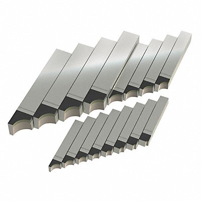MICRO 100 RAD24 Lathe Tool Bit Set 16pc Carbide