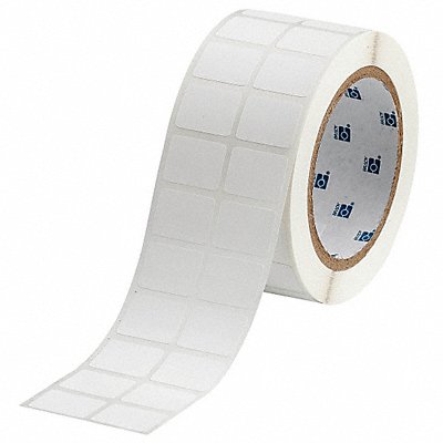 BRADY THT8874252 Label White Blank Polypropylene