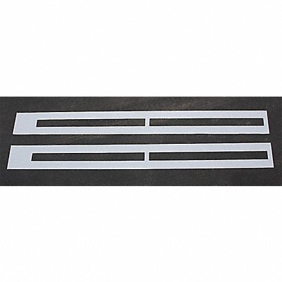 RAE STL1165060 Pavement Stencil 4 in Line 1/16