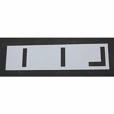 RAE STL108HASH Athletic Stencil Football 24 in 1/8
