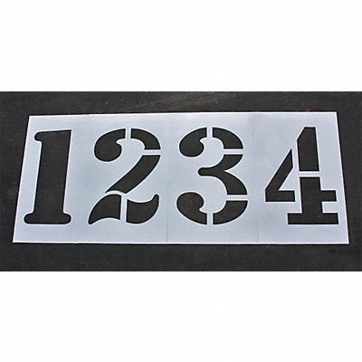 RAE STL116F6100 Athletic Stencl Track  Field 36 in 1/16