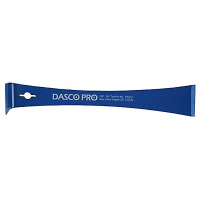 DASCO PRO 22310 Pry Bars Flat Pry Bar 9-1/2 in L