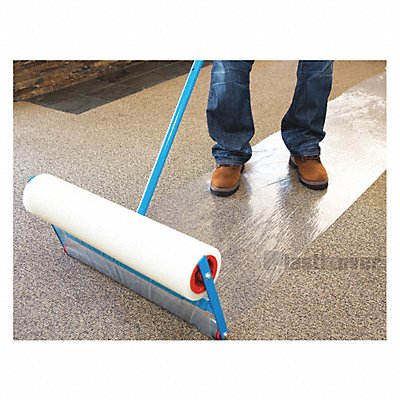 PLASTICOVER PCA243648 Carpet Film Applicator 24 36in 4ftW Blue