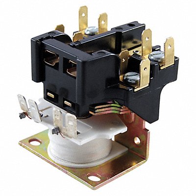 DAYTON 18F255 Magnetic Relay DPST 24V