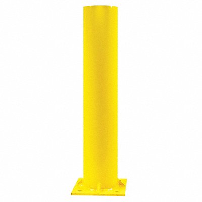 GRAINGER IBB03040YF Bollard 36 in H Yellow Carbon Steel