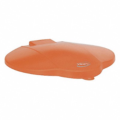 VIKAN 56877 Pail Lid Orange 12 1/4 in Diameter