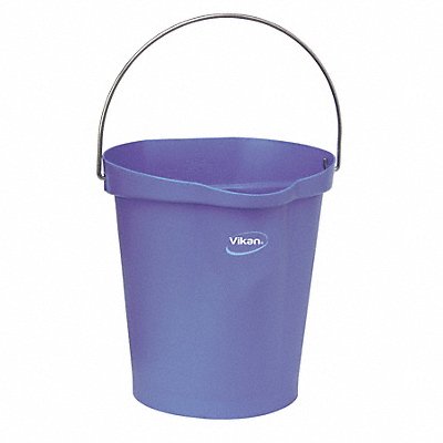 VIKAN 56868 Hygienic Bucket 3 1/4 gal Purple