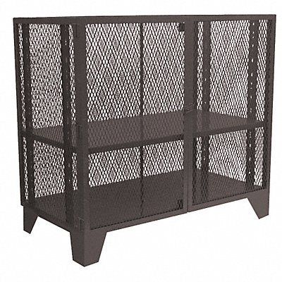 JAMCO MF248BL Shelving Cabinet 54 H 48 W Black