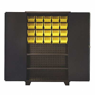 JAMCO HY248BL Bin Cabinet Shelving 78 H 48 W 24 D