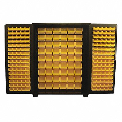 JAMCO DZ260BL Bin Cabinet Louvered 78 H 60 W 24 D