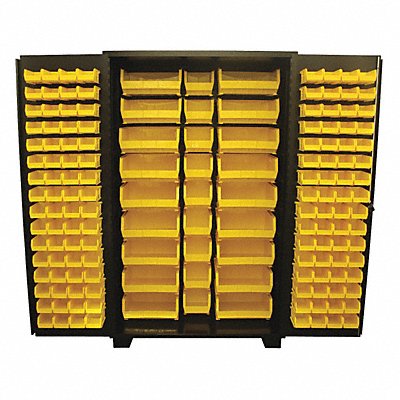 JAMCO DP248BL Bin Cabinet Louvered 78 H 48 W 24 D