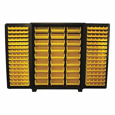 JAMCO DP260BL Bin Cabinet Louvered 78 H 60 W 24 D