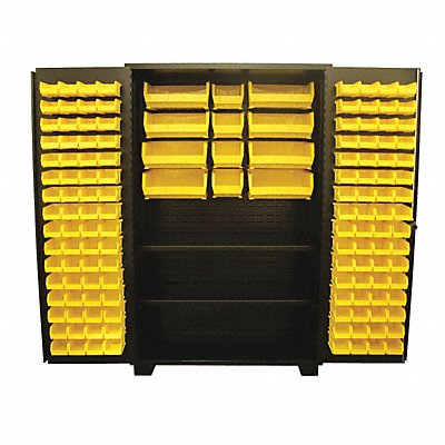 JAMCO DN248BL Bin Cabinet Shelving 78 H 48 W 24 D