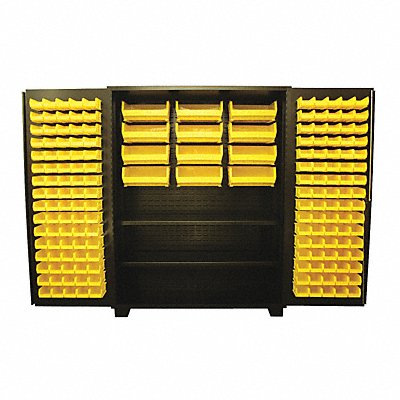 JAMCO DN260BL Bin Cabinet Shelving 78 H 60 W 24 D