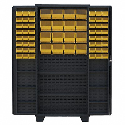 JAMCO DU236BL Bin Cabinet Shelving 78 H 36 W 24 D