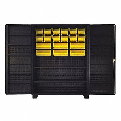 JAMCO DW260BL Bin Cabinet Shelving 78 H 60 W 24 D