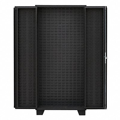 JAMCO HV236BL Bin Cabinet Louvered 78 H 36 W 24 D