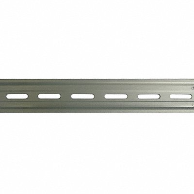 GRAINGER 18Z758 DIN Mounting Track Aluminum 39.37 in L