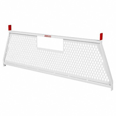 WEATHER GUARD 1906302 Headache Rack Steel White 27-1/2 H