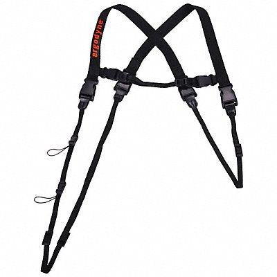 SQUIDS BY ERGODYNE 3132XL Scanner Harness Black 15 W Size XL