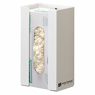 SAN JAMAR G0802 Disposable Glove Dispenser 1 Box Cap Wht