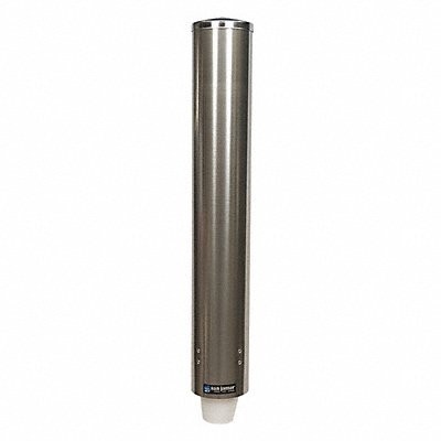 SAN JAMAR C4200PF Cup Dispenser Pull-Type Foam 4-10 oz SS