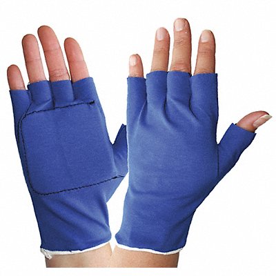IMPACTO ER50140 Impact Glove Liner 1/2 Finger L PR