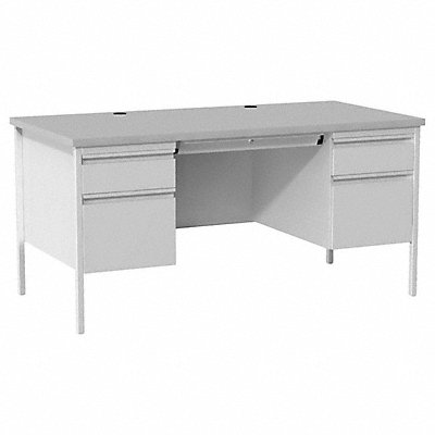 HIRSH 20448 Office Desk 60 W x 29-1/2 H x 30 D
