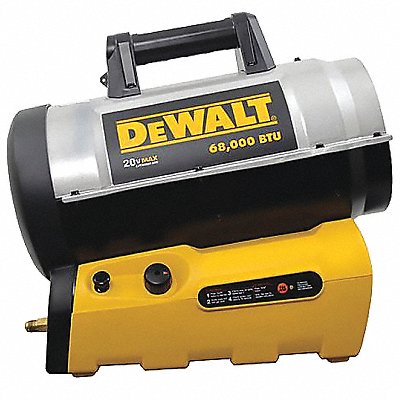 DEWALT DXH70CFA Portable Gas Torpedo HeatrLP 300 cfm