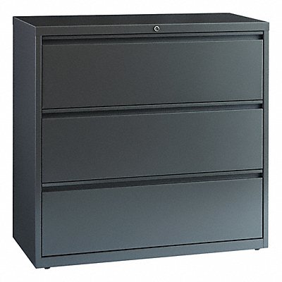 HIRSH 19830 Lateral File Cabinet Medium Tone Steel