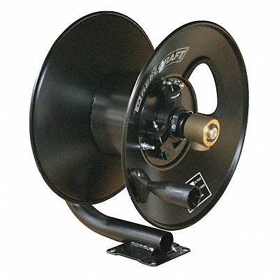 REELCRAFT CT6050LN Hand Crank Hose Reel 50 ft 3/8 ID Blck