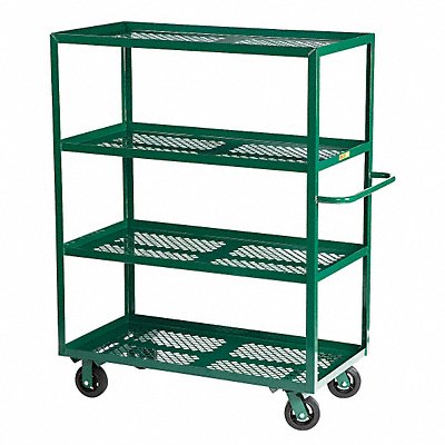 LITTLE GIANT 4MLP30606MRG Metal Utility Cart 1 600 lb Steel