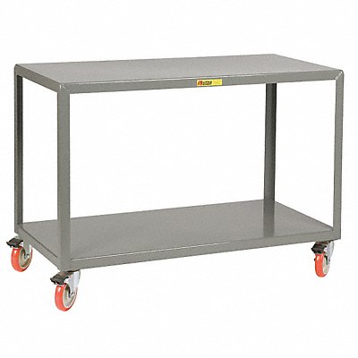 LITTLE GIANT IP18322TL Mobile Table 2 Shelves 32 L x 18 W