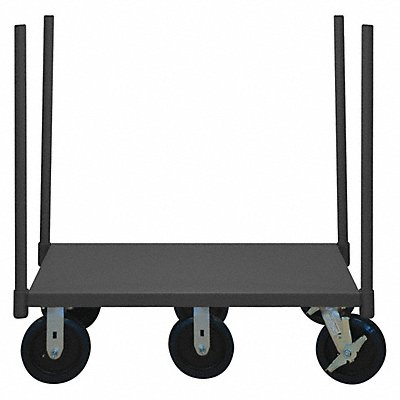 GRAINGER PST6W367295 Pipe Stake Truck 6-Wheel 72x36