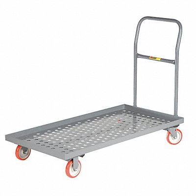 LITTLE GIANT T520PLU Platform Truck 48x24 1-1/2 In Lip